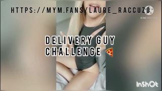 Laure Raccuzo - Je vide les couilles du livreur de pizza comme une grosse salope ! 